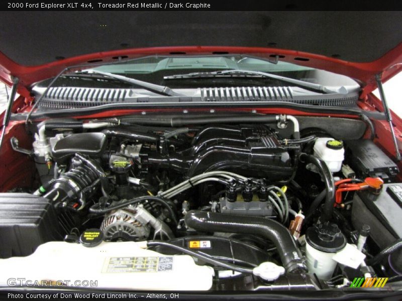  2000 Explorer XLT 4x4 Engine - 4.0 Liter SOHC 12-Valve V6