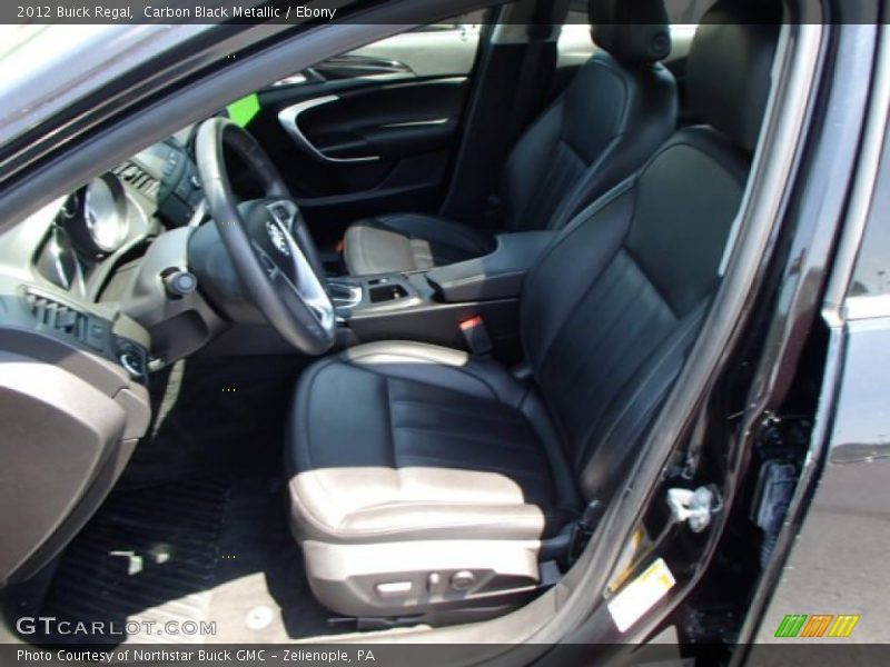 Carbon Black Metallic / Ebony 2012 Buick Regal