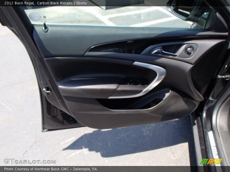 Carbon Black Metallic / Ebony 2012 Buick Regal