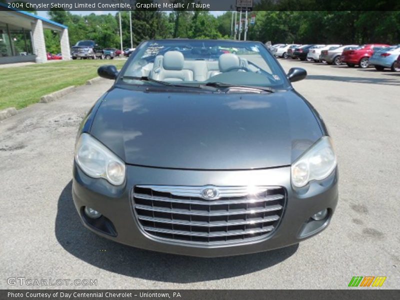  2004 Sebring Limited Convertible Graphite Metallic