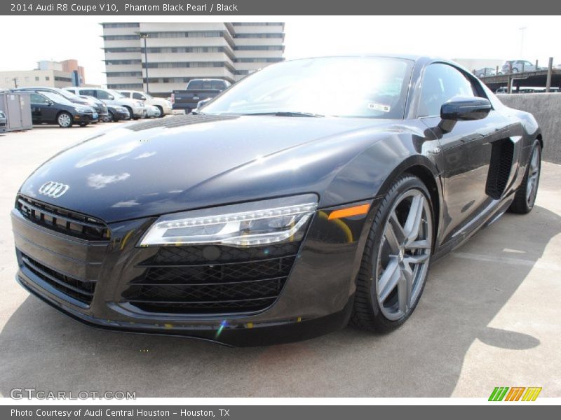 Phantom Black Pearl / Black 2014 Audi R8 Coupe V10
