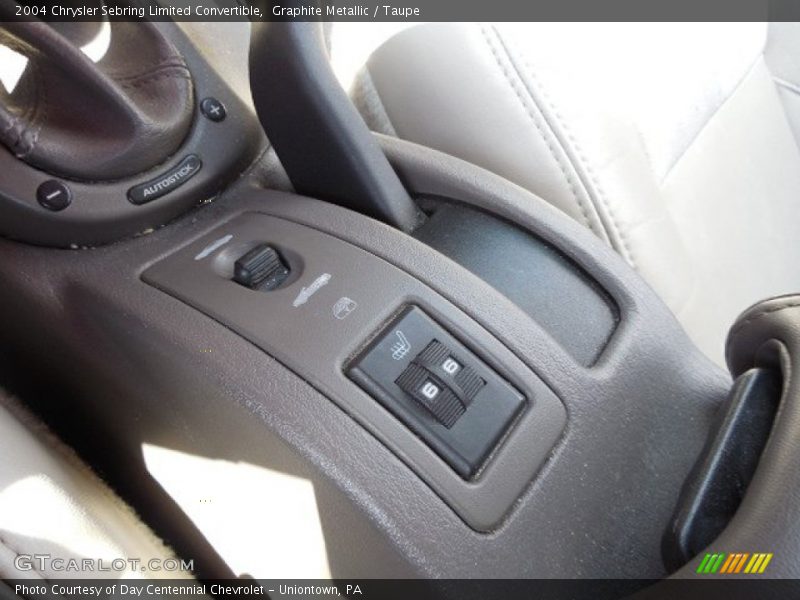 Controls of 2004 Sebring Limited Convertible