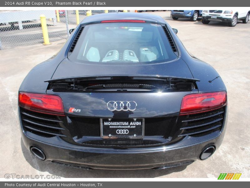 Phantom Black Pearl / Black 2014 Audi R8 Coupe V10