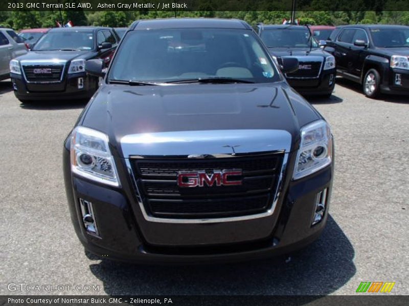 Ashen Gray Metallic / Jet Black 2013 GMC Terrain SLE AWD