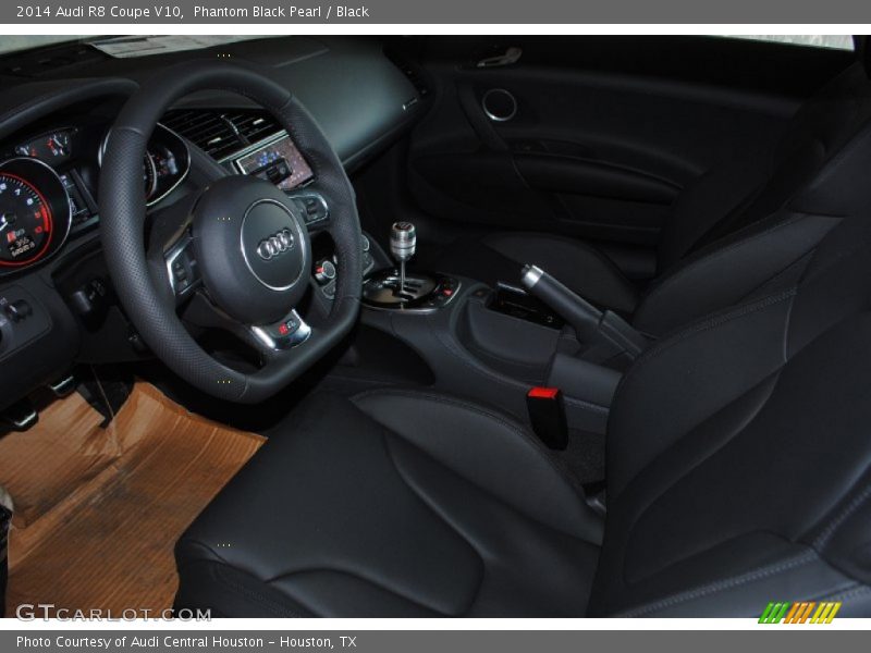 Phantom Black Pearl / Black 2014 Audi R8 Coupe V10