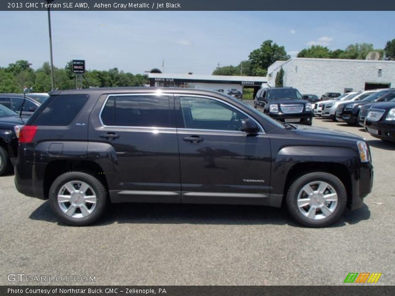Ashen Gray Metallic / Jet Black 2013 GMC Terrain SLE AWD