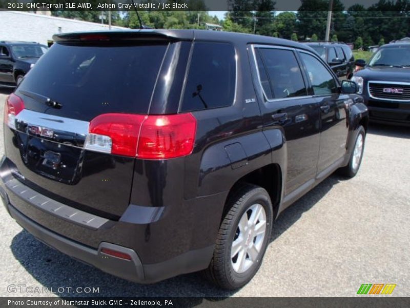 Ashen Gray Metallic / Jet Black 2013 GMC Terrain SLE AWD