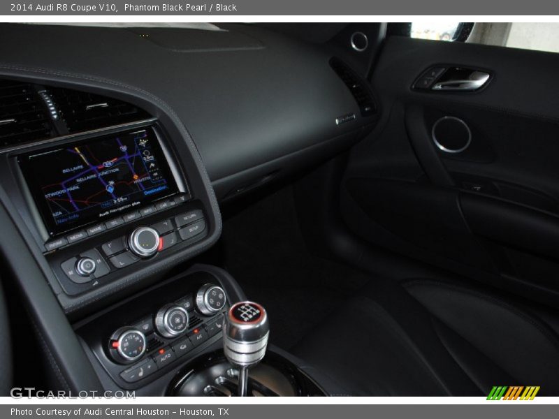 Phantom Black Pearl / Black 2014 Audi R8 Coupe V10