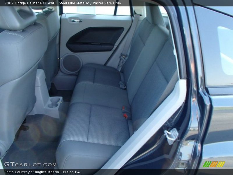 Steel Blue Metallic / Pastel Slate Gray 2007 Dodge Caliber R/T AWD