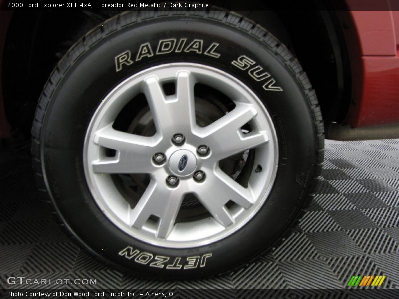 Toreador Red Metallic / Dark Graphite 2000 Ford Explorer XLT 4x4