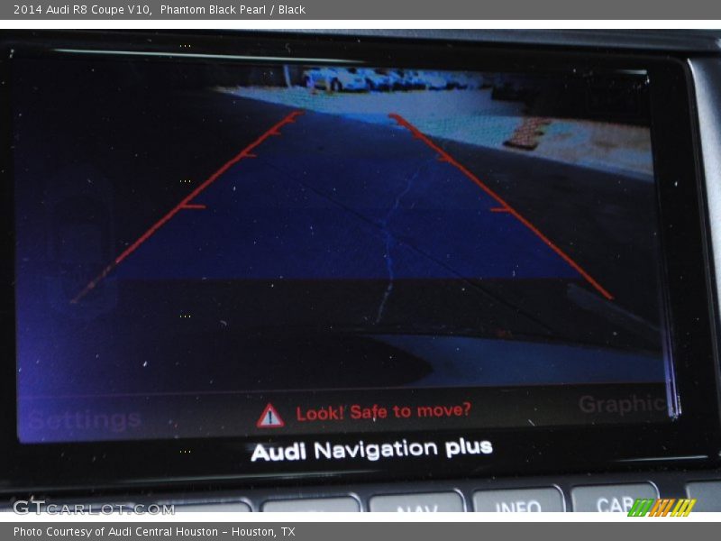 Phantom Black Pearl / Black 2014 Audi R8 Coupe V10