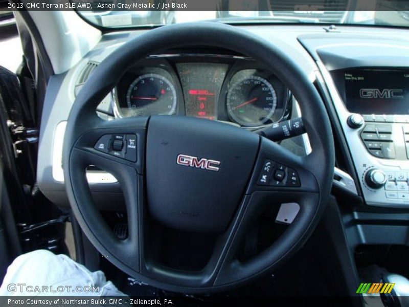 Ashen Gray Metallic / Jet Black 2013 GMC Terrain SLE AWD
