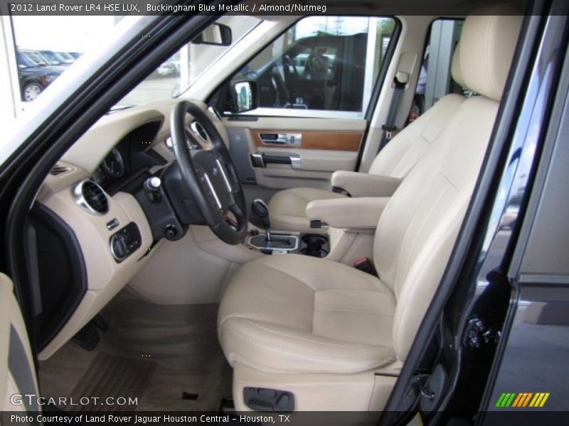 Buckingham Blue Metallic / Almond/Nutmeg 2012 Land Rover LR4 HSE LUX