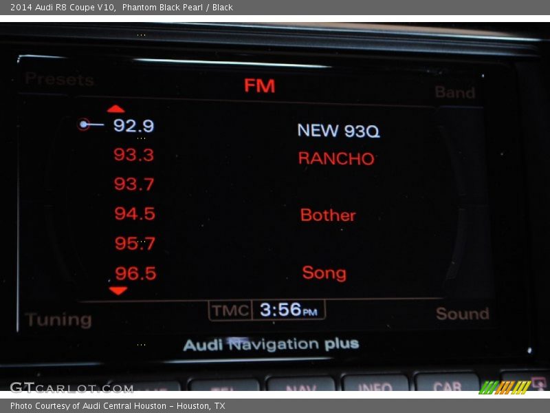 Phantom Black Pearl / Black 2014 Audi R8 Coupe V10