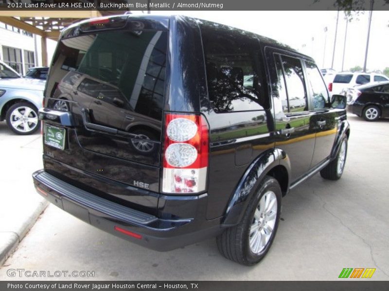 Buckingham Blue Metallic / Almond/Nutmeg 2012 Land Rover LR4 HSE LUX