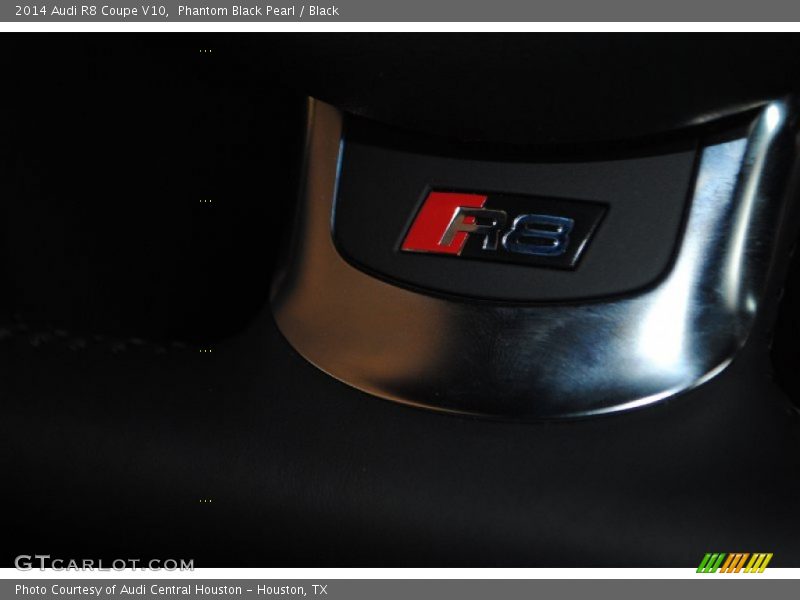 Phantom Black Pearl / Black 2014 Audi R8 Coupe V10