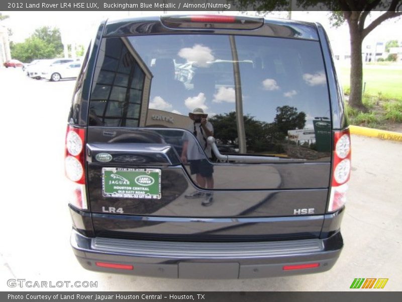 Buckingham Blue Metallic / Almond/Nutmeg 2012 Land Rover LR4 HSE LUX