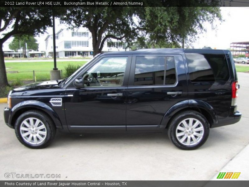 Buckingham Blue Metallic / Almond/Nutmeg 2012 Land Rover LR4 HSE LUX