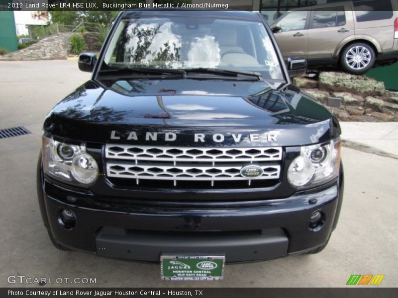 Buckingham Blue Metallic / Almond/Nutmeg 2012 Land Rover LR4 HSE LUX