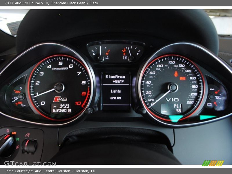  2014 R8 Coupe V10 Coupe V10 Gauges