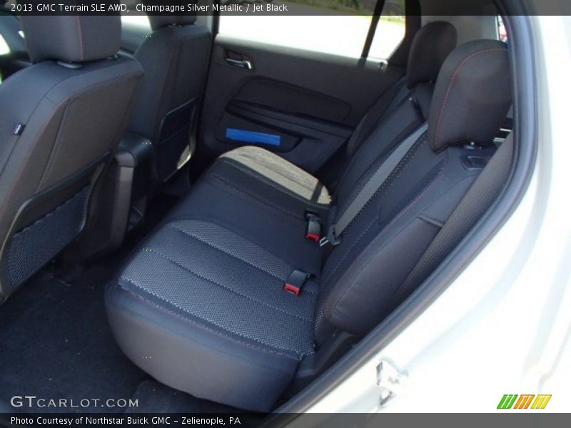 Champagne Silver Metallic / Jet Black 2013 GMC Terrain SLE AWD