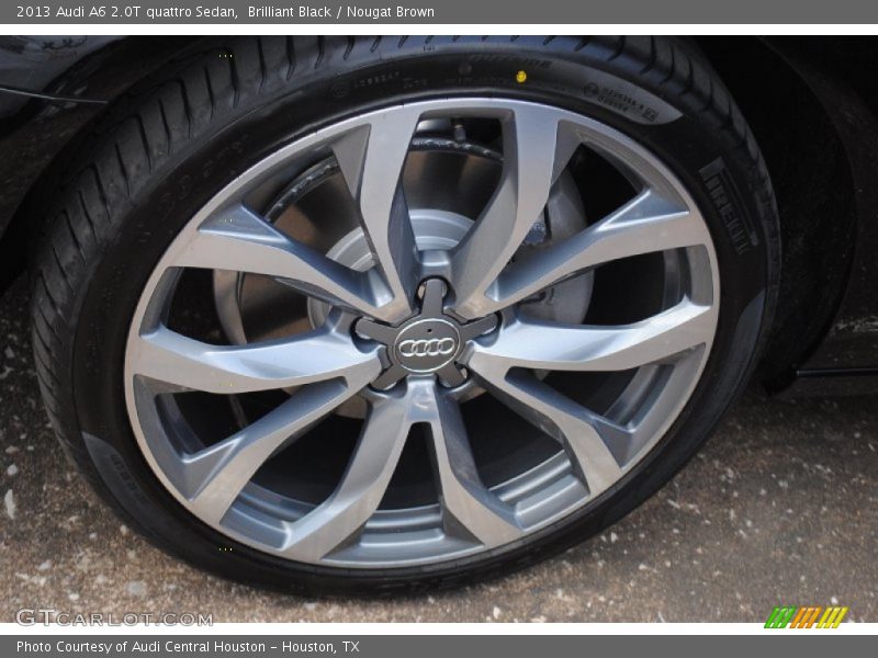 Brilliant Black / Nougat Brown 2013 Audi A6 2.0T quattro Sedan