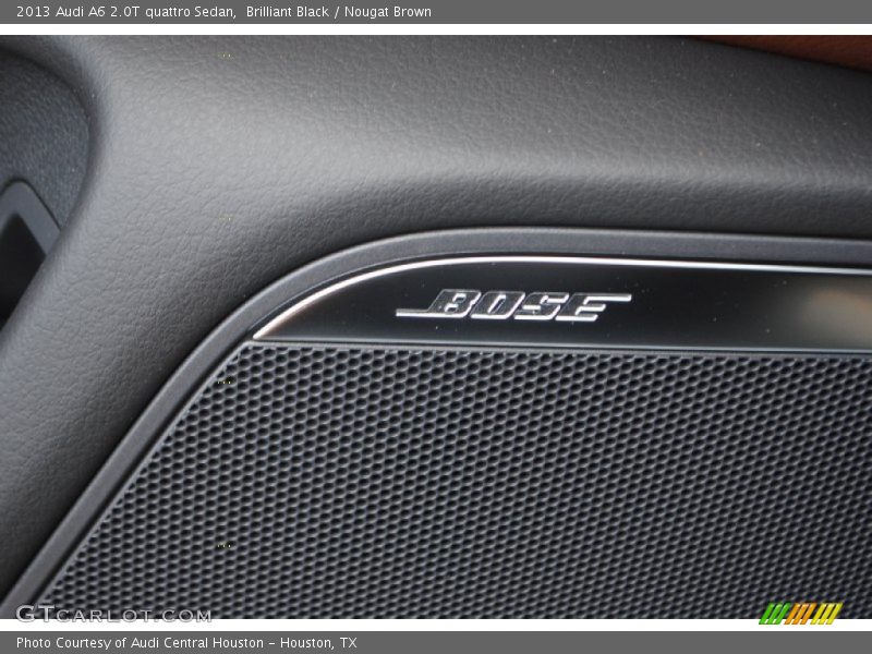 Brilliant Black / Nougat Brown 2013 Audi A6 2.0T quattro Sedan