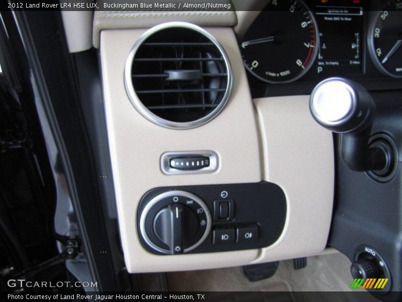 Buckingham Blue Metallic / Almond/Nutmeg 2012 Land Rover LR4 HSE LUX