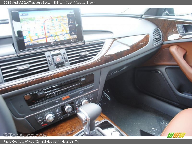 Brilliant Black / Nougat Brown 2013 Audi A6 2.0T quattro Sedan