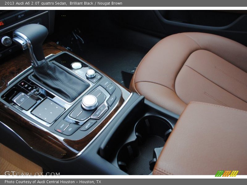 Brilliant Black / Nougat Brown 2013 Audi A6 2.0T quattro Sedan
