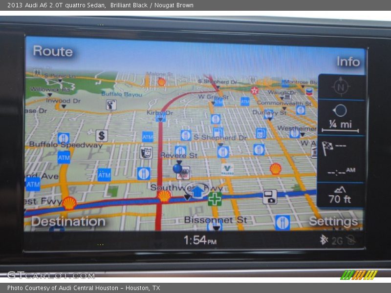 Brilliant Black / Nougat Brown 2013 Audi A6 2.0T quattro Sedan