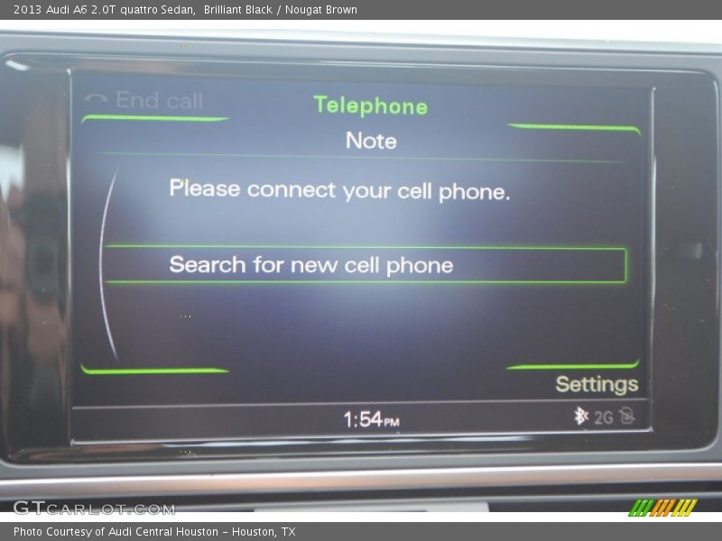 Brilliant Black / Nougat Brown 2013 Audi A6 2.0T quattro Sedan