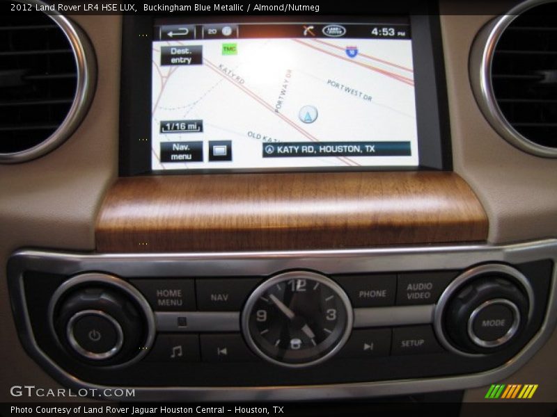 Buckingham Blue Metallic / Almond/Nutmeg 2012 Land Rover LR4 HSE LUX