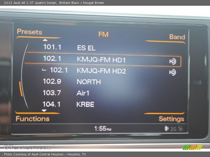 Brilliant Black / Nougat Brown 2013 Audi A6 2.0T quattro Sedan