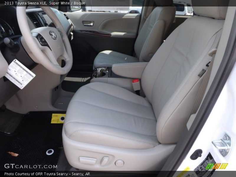 Super White / Bisque 2013 Toyota Sienna XLE