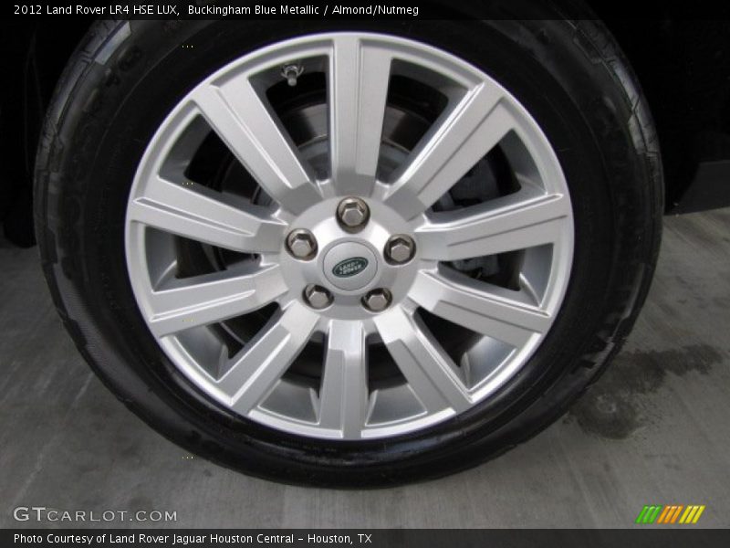 Buckingham Blue Metallic / Almond/Nutmeg 2012 Land Rover LR4 HSE LUX