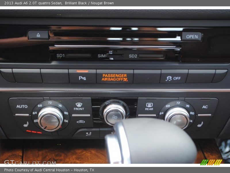 Brilliant Black / Nougat Brown 2013 Audi A6 2.0T quattro Sedan