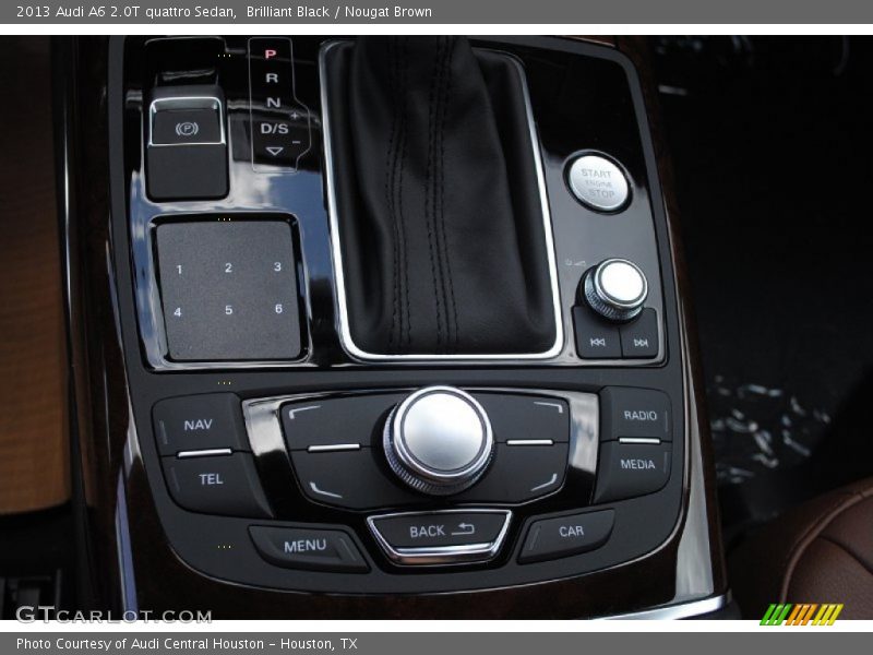 Brilliant Black / Nougat Brown 2013 Audi A6 2.0T quattro Sedan