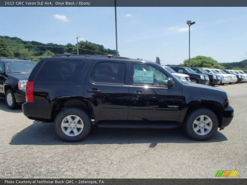 Onyx Black / Ebony 2013 GMC Yukon SLE 4x4