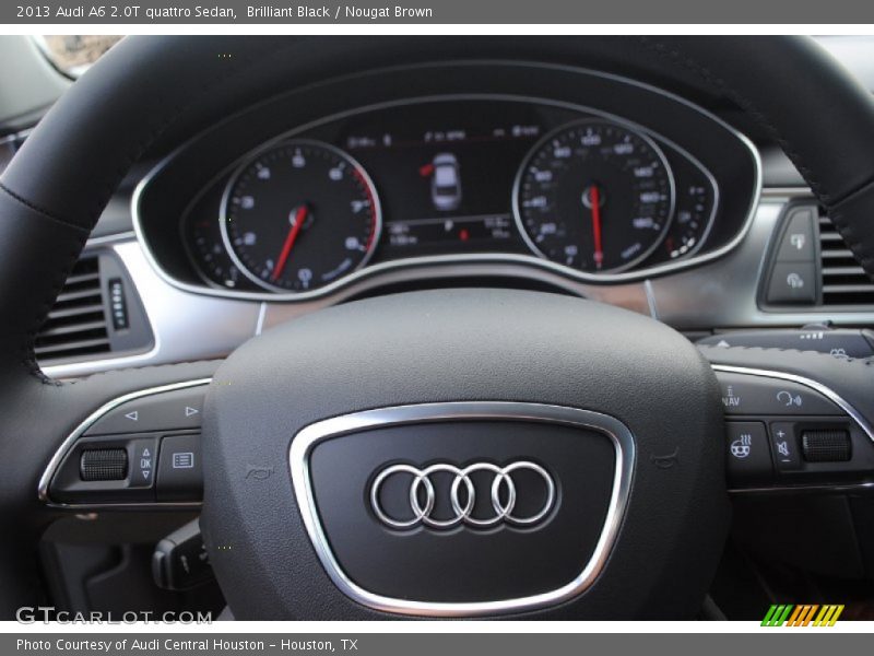 Brilliant Black / Nougat Brown 2013 Audi A6 2.0T quattro Sedan