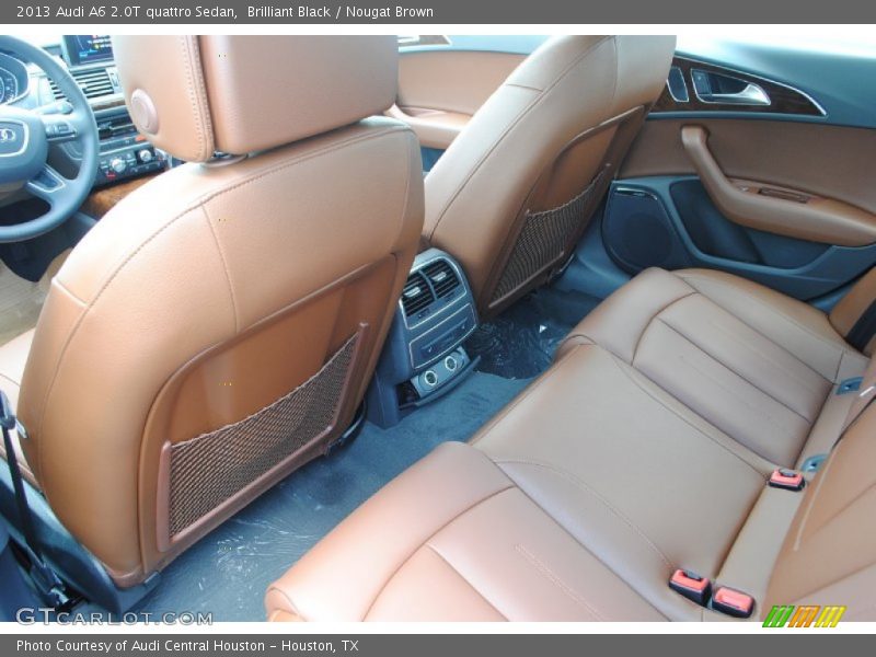 Brilliant Black / Nougat Brown 2013 Audi A6 2.0T quattro Sedan