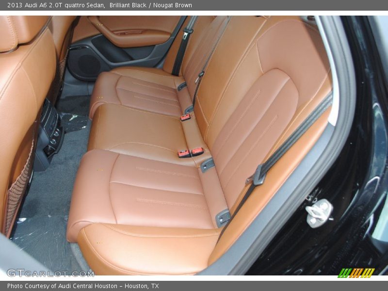 Brilliant Black / Nougat Brown 2013 Audi A6 2.0T quattro Sedan