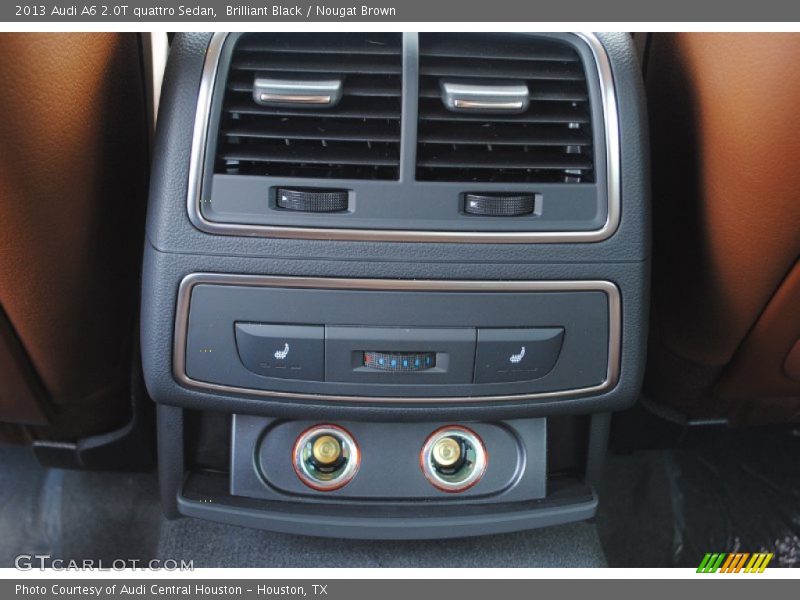 Brilliant Black / Nougat Brown 2013 Audi A6 2.0T quattro Sedan