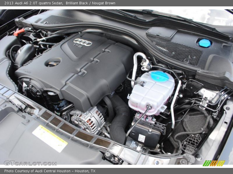 Brilliant Black / Nougat Brown 2013 Audi A6 2.0T quattro Sedan