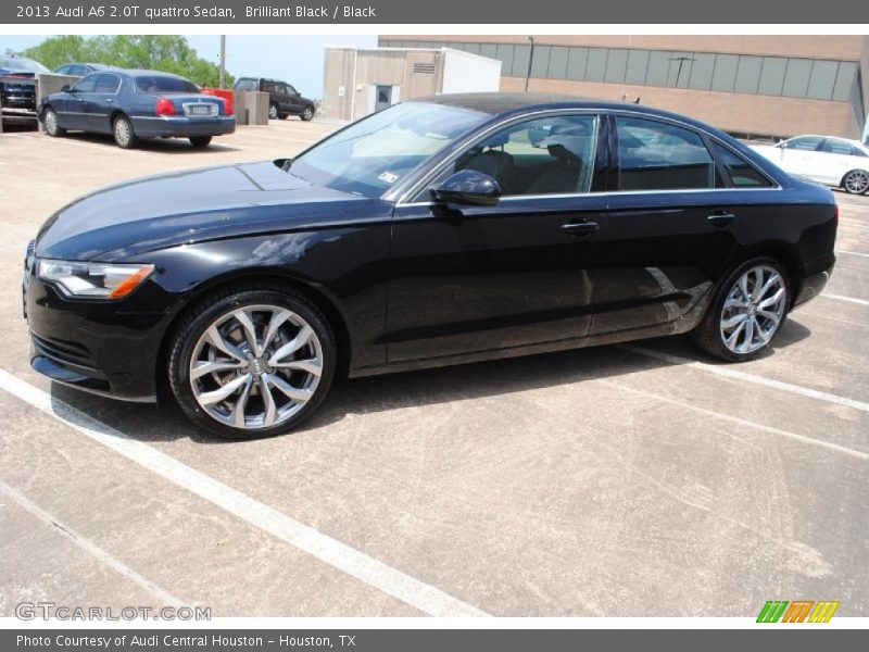Brilliant Black / Black 2013 Audi A6 2.0T quattro Sedan