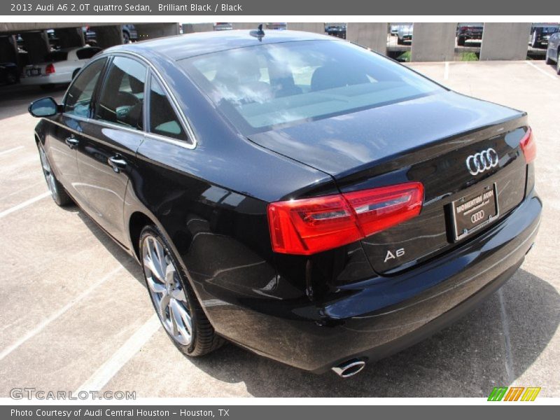 Brilliant Black / Black 2013 Audi A6 2.0T quattro Sedan