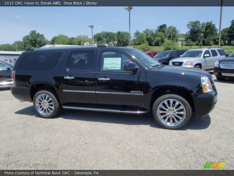 Onyx Black / Ebony 2013 GMC Yukon XL Denali AWD