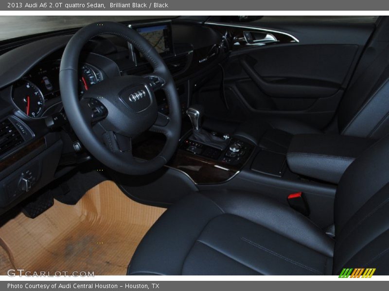 Brilliant Black / Black 2013 Audi A6 2.0T quattro Sedan