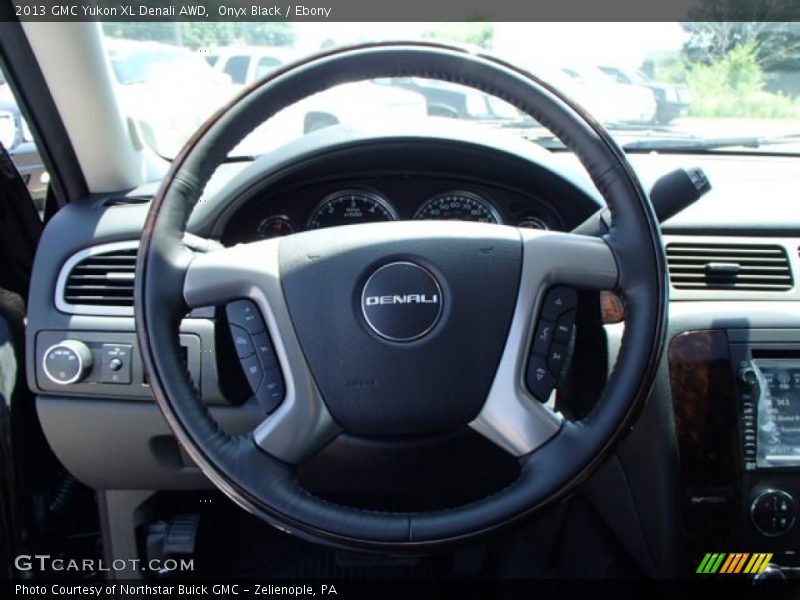 Onyx Black / Ebony 2013 GMC Yukon XL Denali AWD