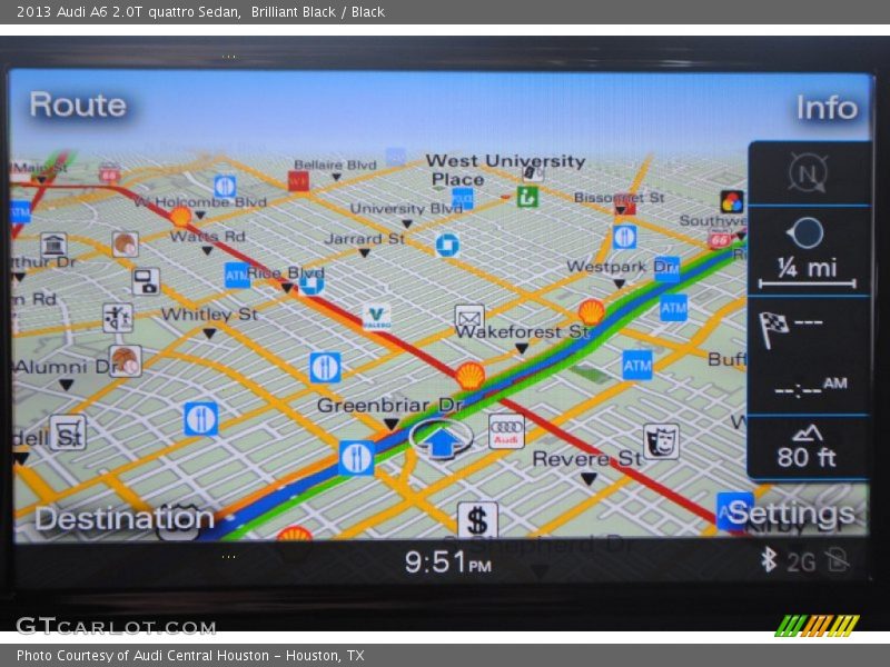 Brilliant Black / Black 2013 Audi A6 2.0T quattro Sedan